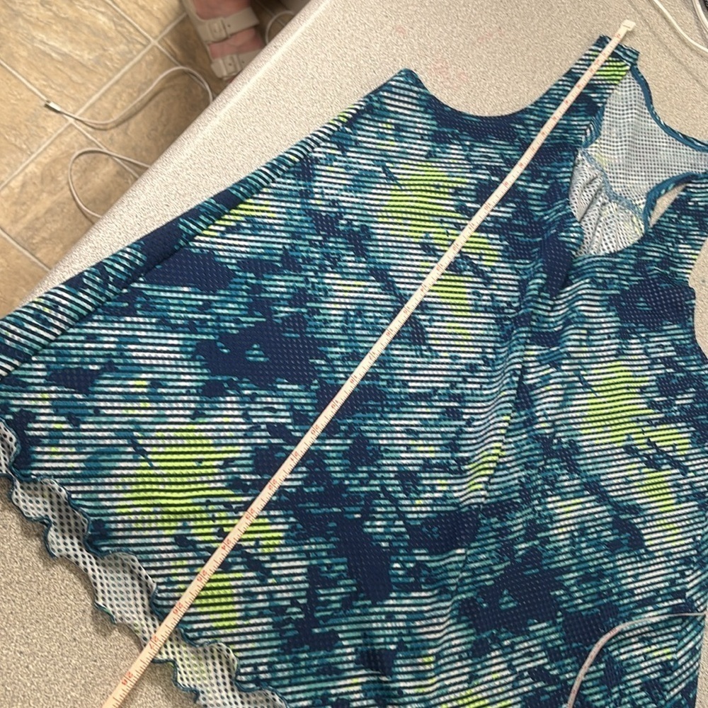 Ty 2 piece set, Blue and Green Patterned - Picture 9 of 13